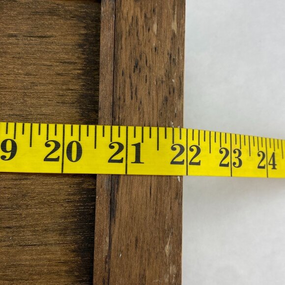 Vintage Retro Wood Wall Mount Letters Bills Misc Key Hook Organizer - Picture 11 of 12